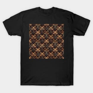 Dark Nordic pattern, model 9 T-Shirt